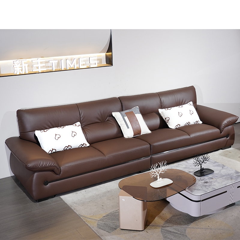 Office Furniture Custom - Custom Modular Sectional Sofa Black Brown