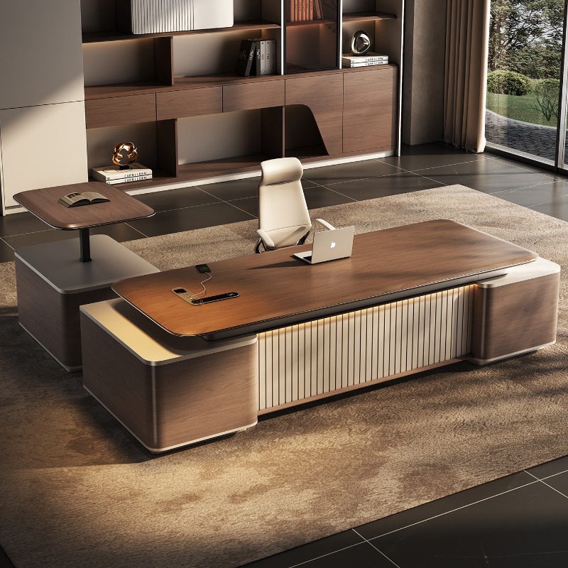 Office Furniture Custom - Middle East custom boss desk high-end