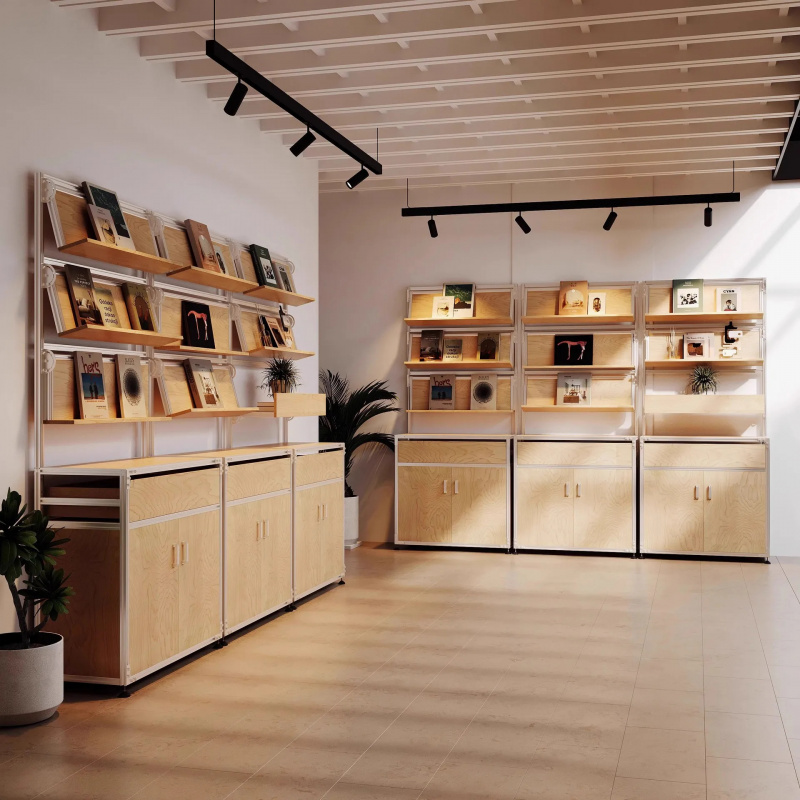 Office Furniture Custom - custom.Coffe Shop Furniture Modern Display Storage