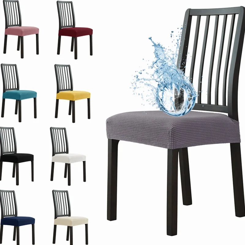 Visitor Chair Padded - Waterproof Chair Cover Spandex Jacquard Chair