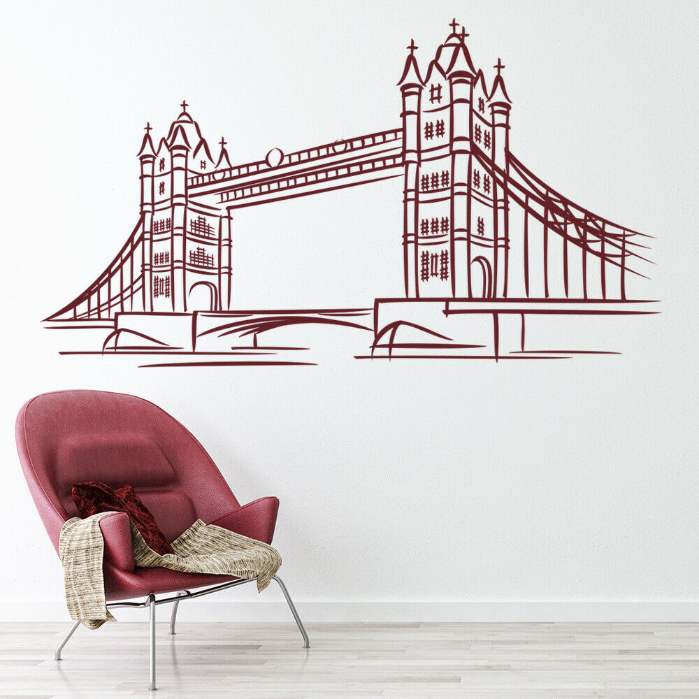 Office Furniture London - Wall Sticker Tower Bridge of London