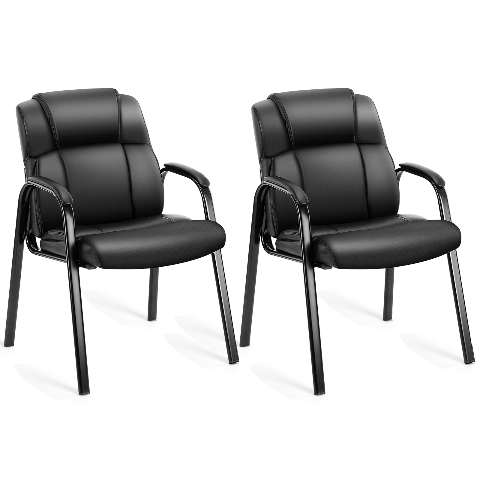 JHK Leather Waiting Room Chair - Visitor Chair Padded review and price