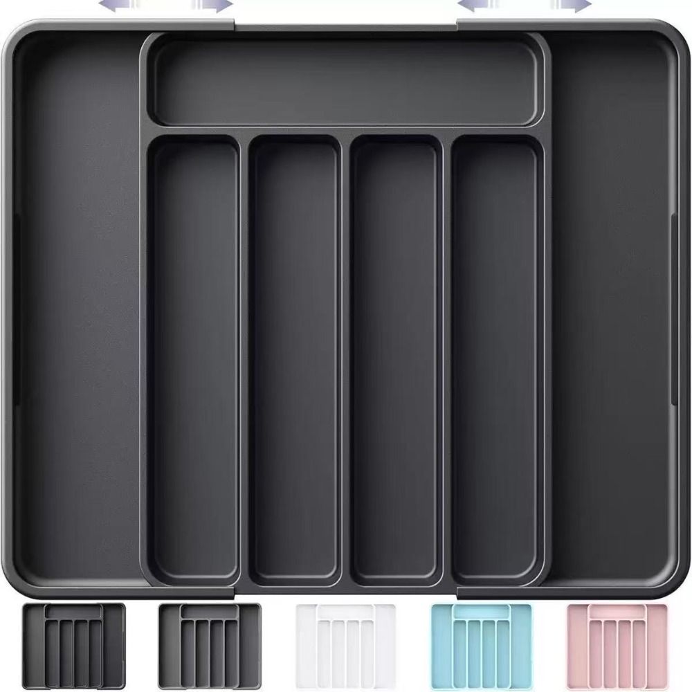 Adjustable Cutlery Drawer Orga - Drawer Organizer Tray review and price