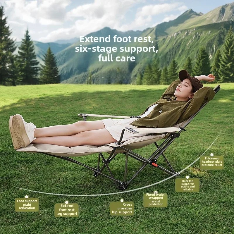 Folding Camping Chair Recliner - Visitor Chair Padded review and price