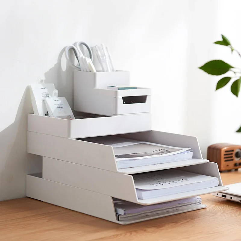 Stackable Desktop Storage Box, - Desktop Filing Tray review and price