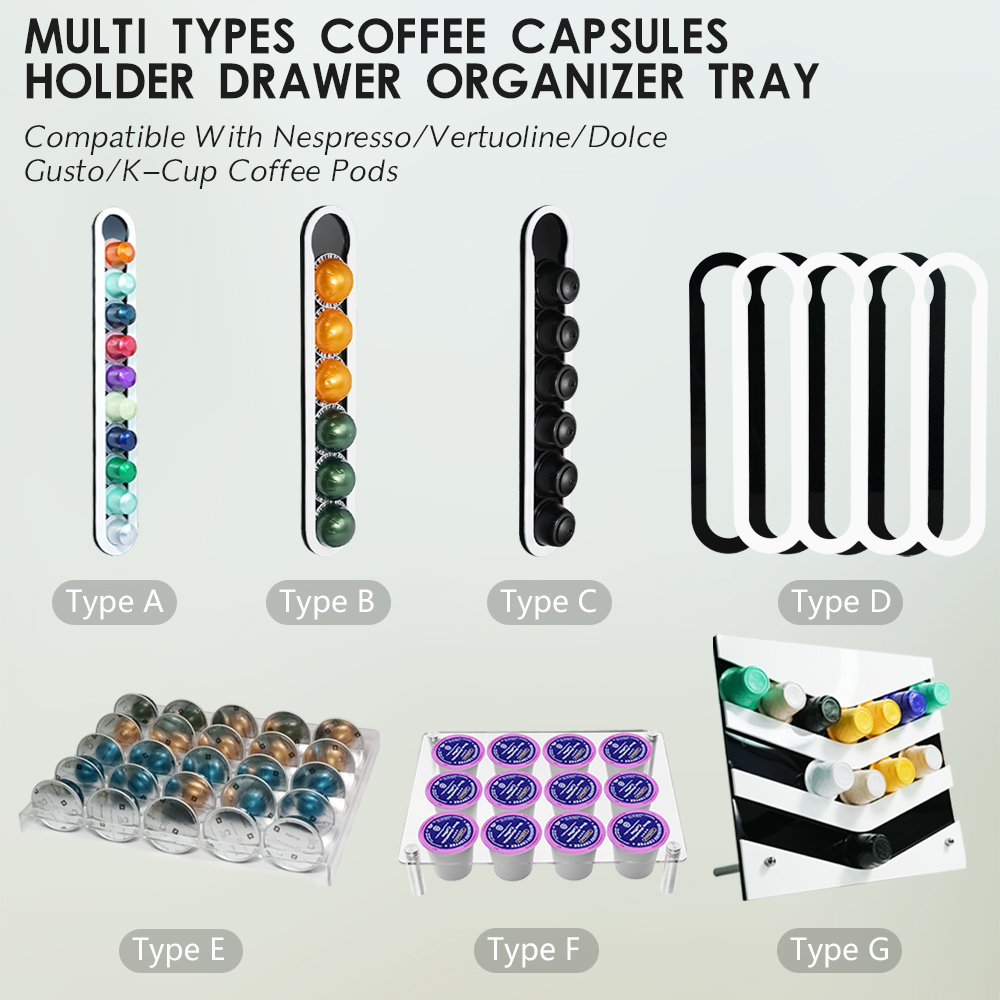 Multi Types Coffee Capsules Ho - Drawer Organizer Tray review and price