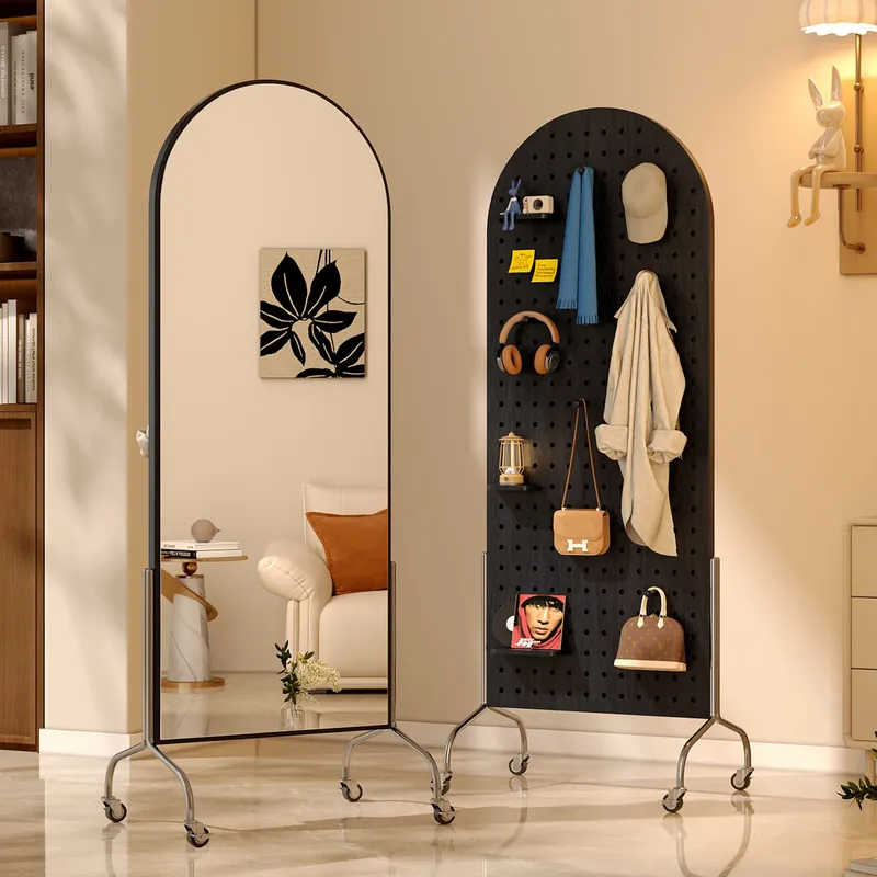 Full Length Floor Mirror with  - Coat Rack Standing review and price