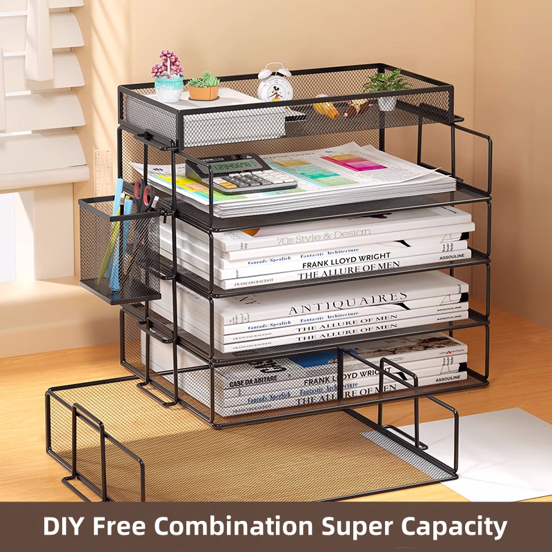 Office A4 Paper Desk Organizer - Desktop Filing Tray review and price