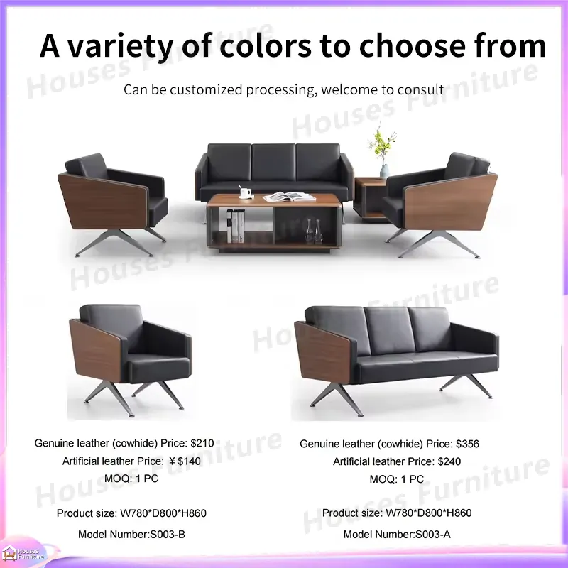 Modern 3 Seater Office Sofa Le - Office Furniture Custom review and price