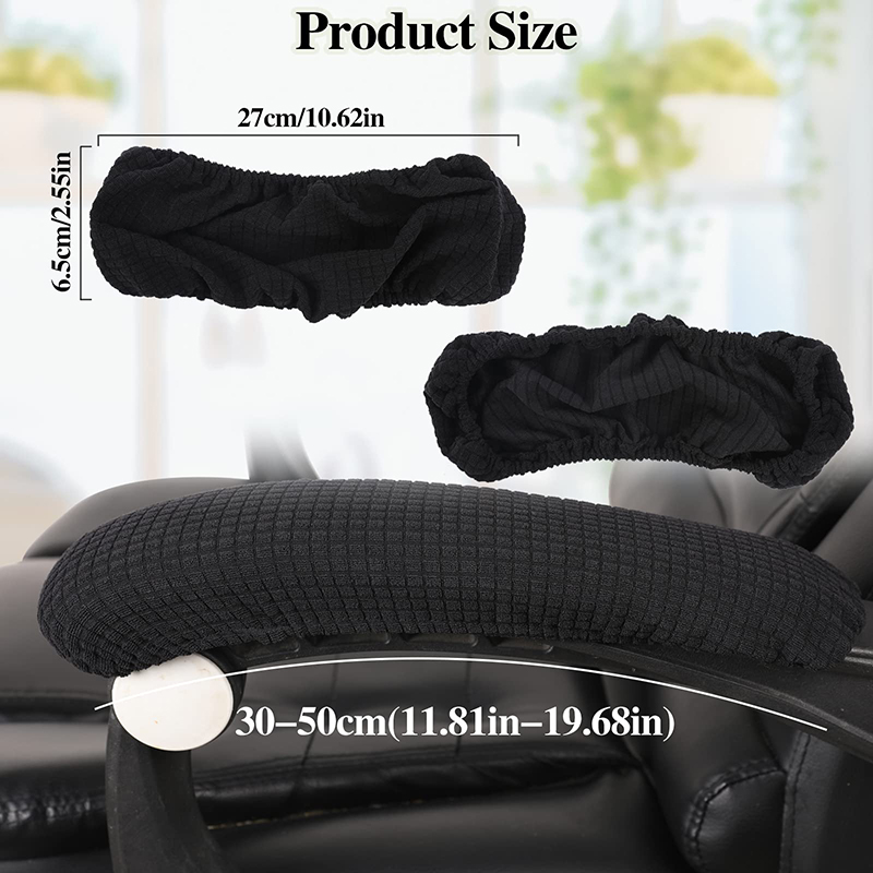 2 Pcs Office Chair Armrest Cov - Visitor Chair Padded review and price
