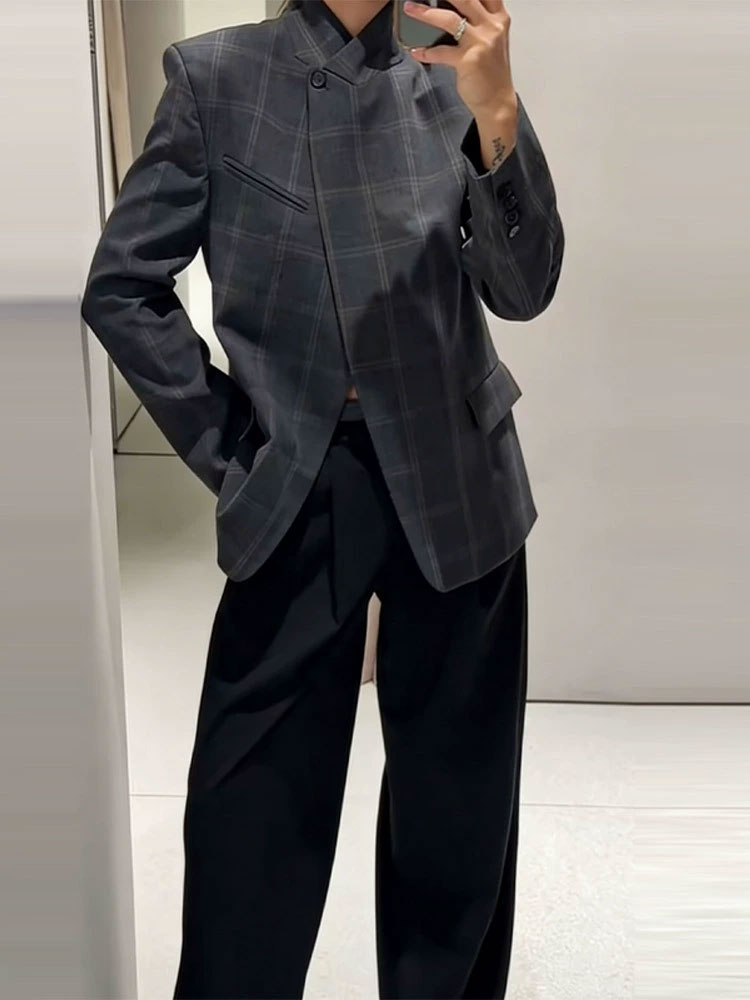 HH 2026 Spring Plaid Blazer Ja - Coat Rack Standing review and price