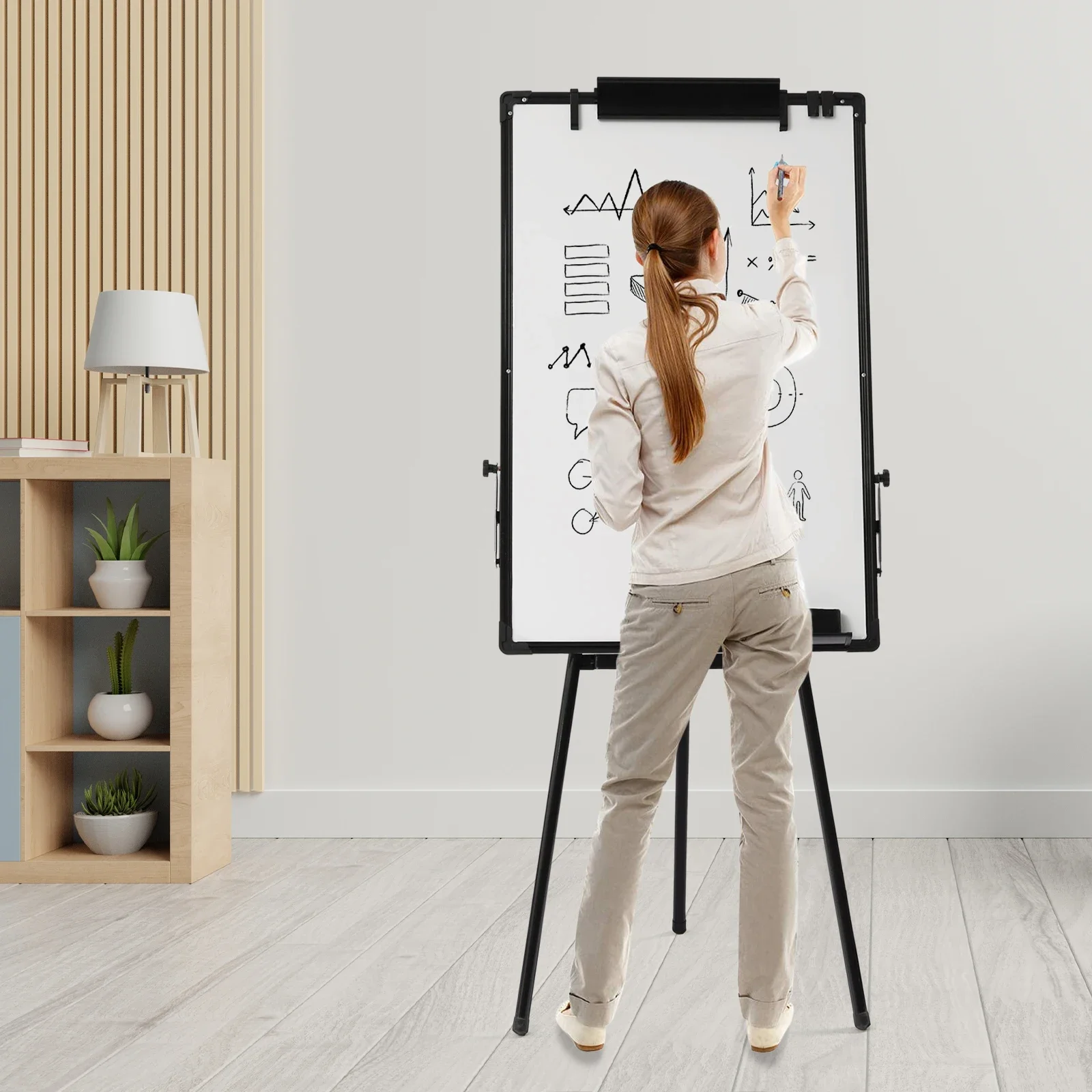 Stand White Board, 36 X 24Inch - Whiteboard Easel Tripod review and price