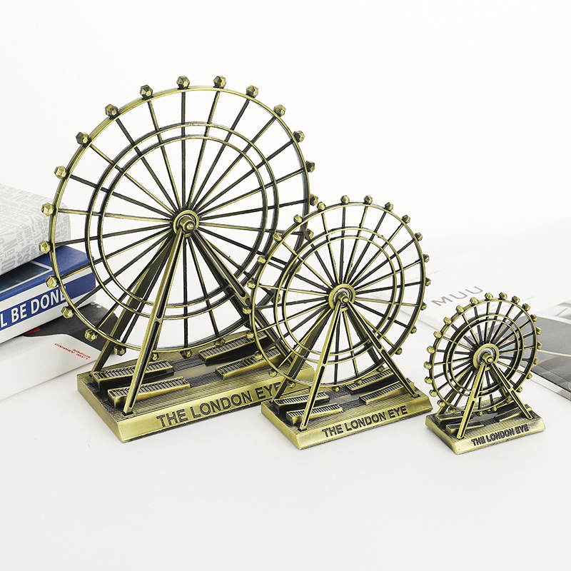Retro Zinc Alloy Ferris Wheel  - Office Furniture London review and price