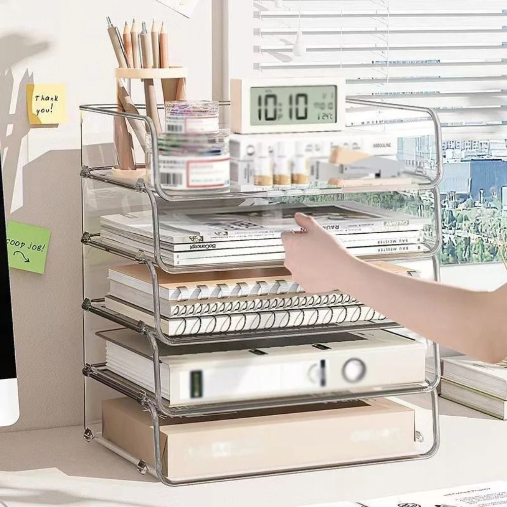 Transparent Desktop File Tray  - Desktop Filing Tray review and price