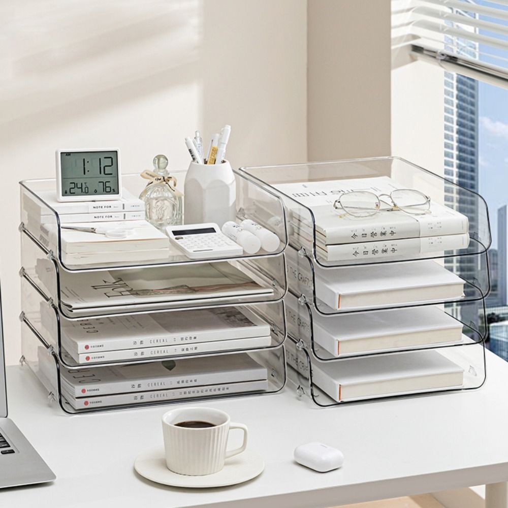 Transparent Desktop File Tray  - Desktop Filing Tray review and price