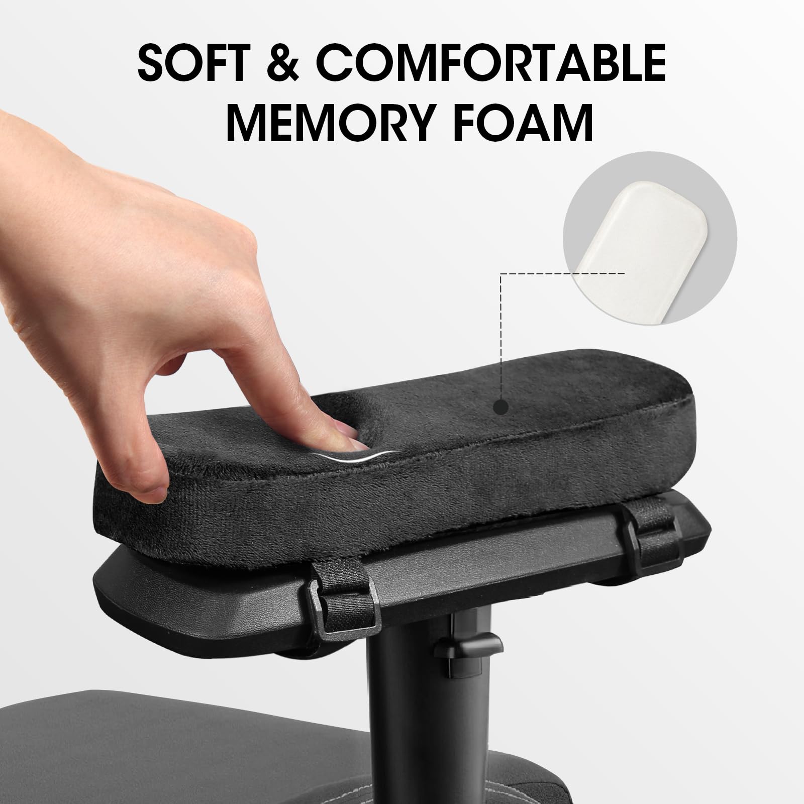 2/4/8PCS Chair Armrest Pads Me - Visitor Chair Padded review and price