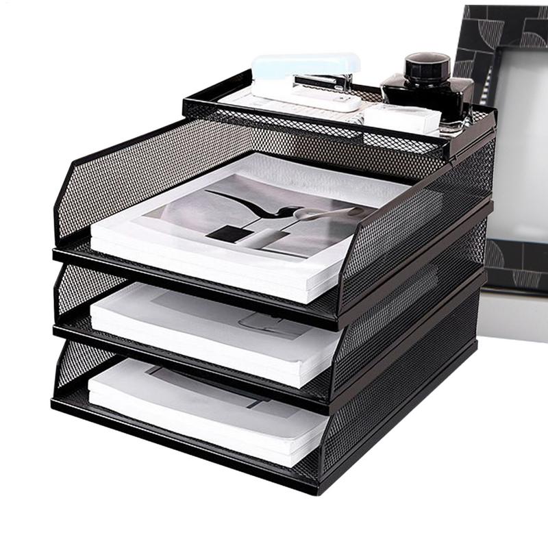Desk Trays Metal Mesh Stackabl - Drawer Organizer Tray review and price