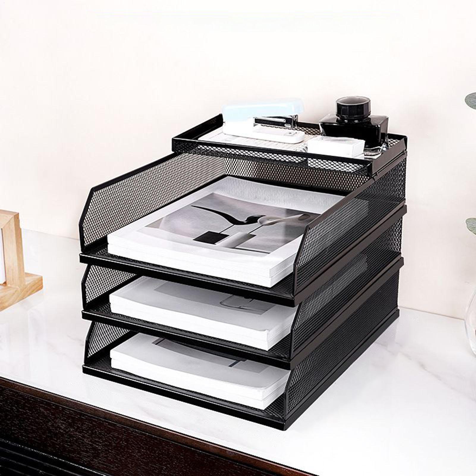 Desk Trays Metal Mesh Stackabl - Drawer Organizer Tray review and price